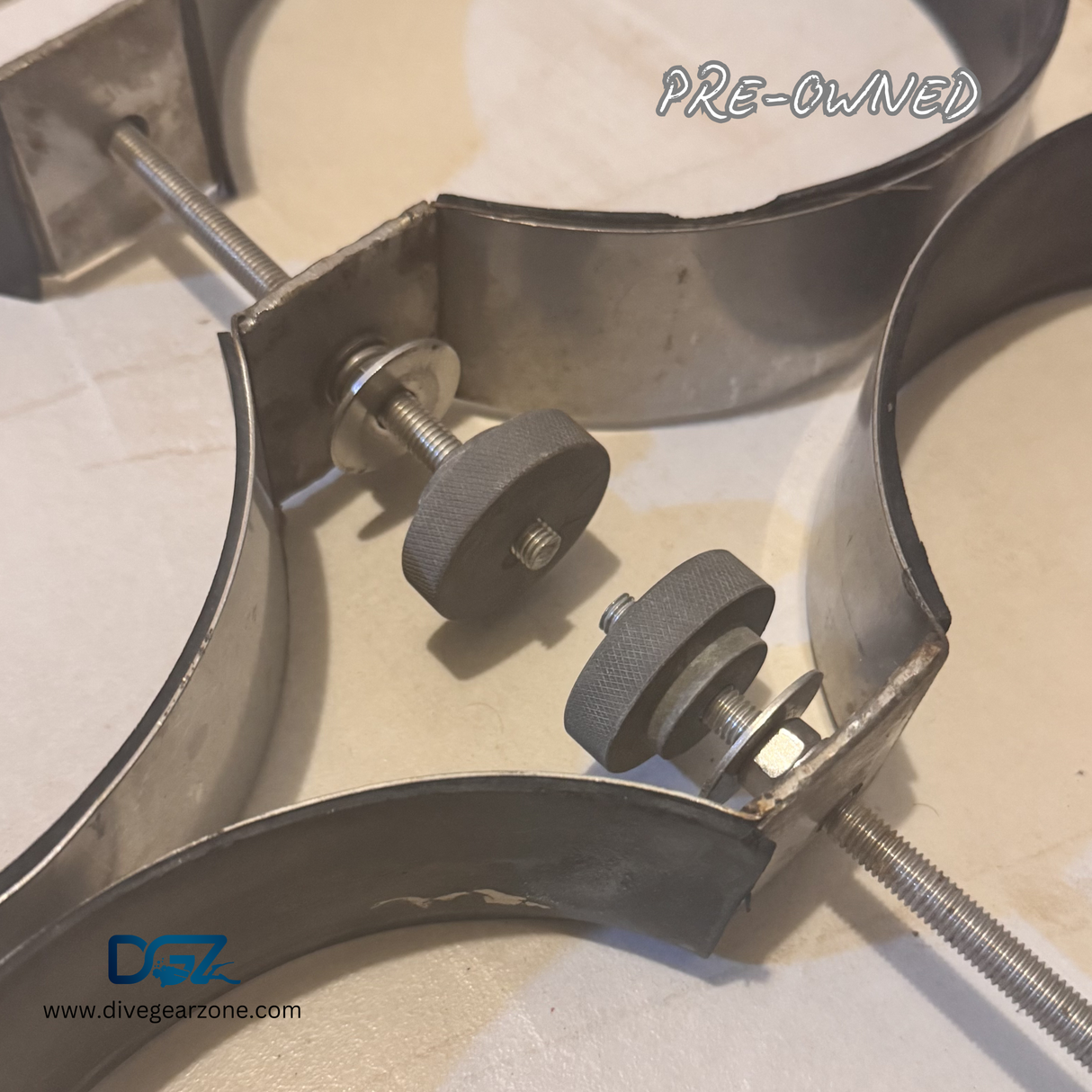 Pre-Owned Twin Tank Bands Set without Bolts "Set 8"