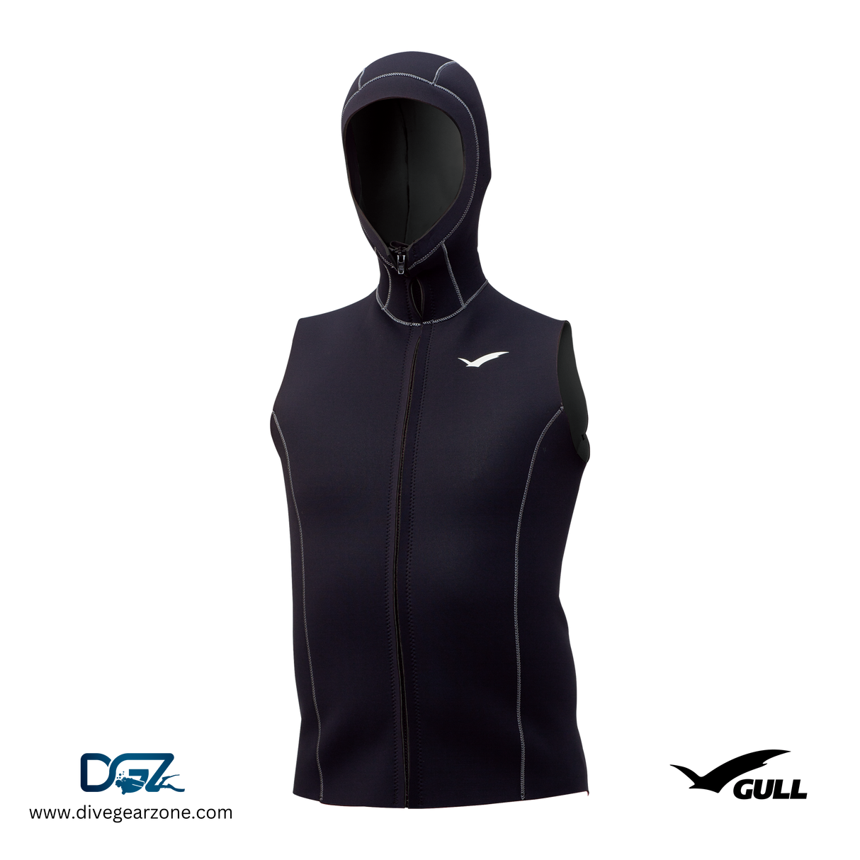 GULL 2X3 FIR HOOD VEST MEN'S