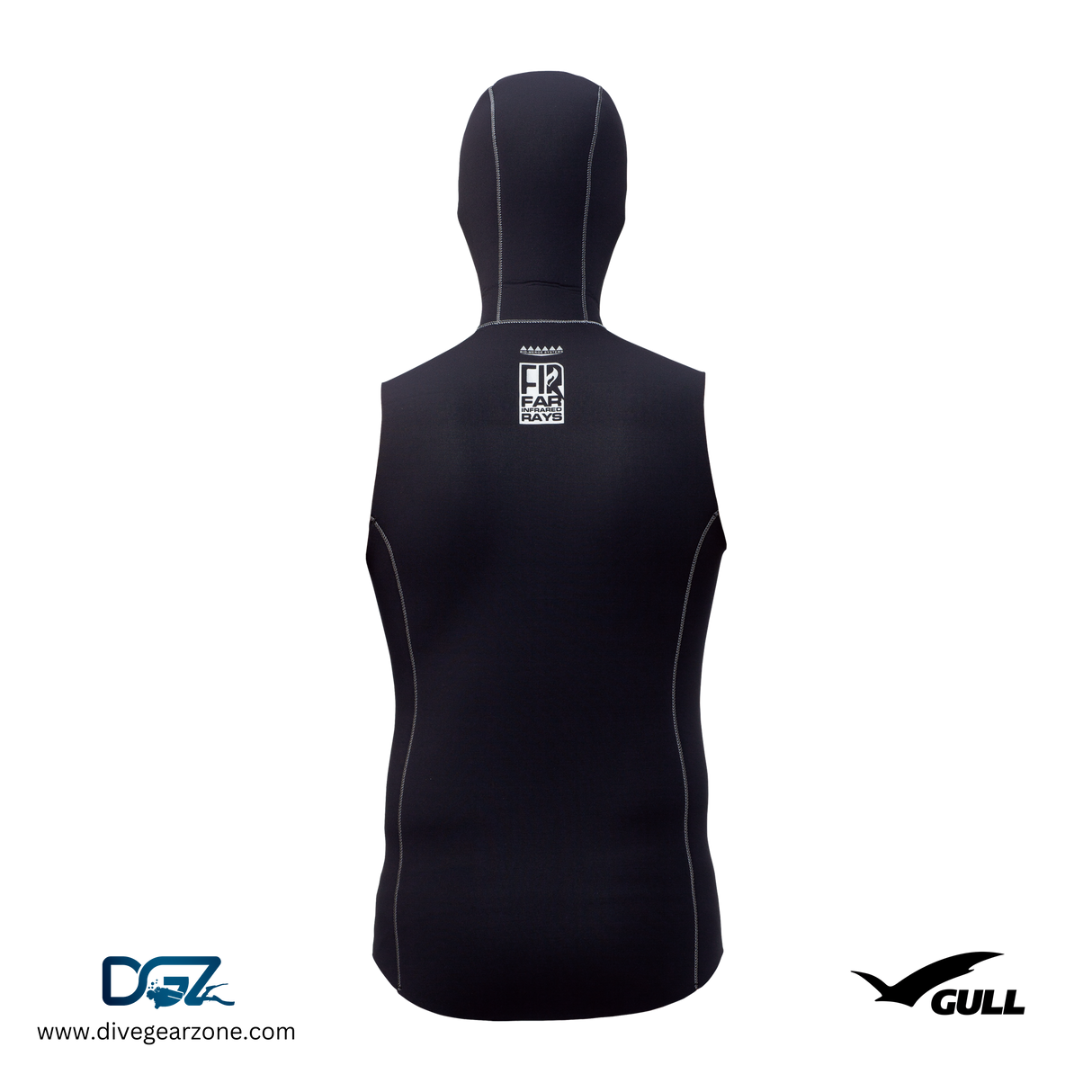 GULL 2X3 FIR HOOD VEST MEN'S