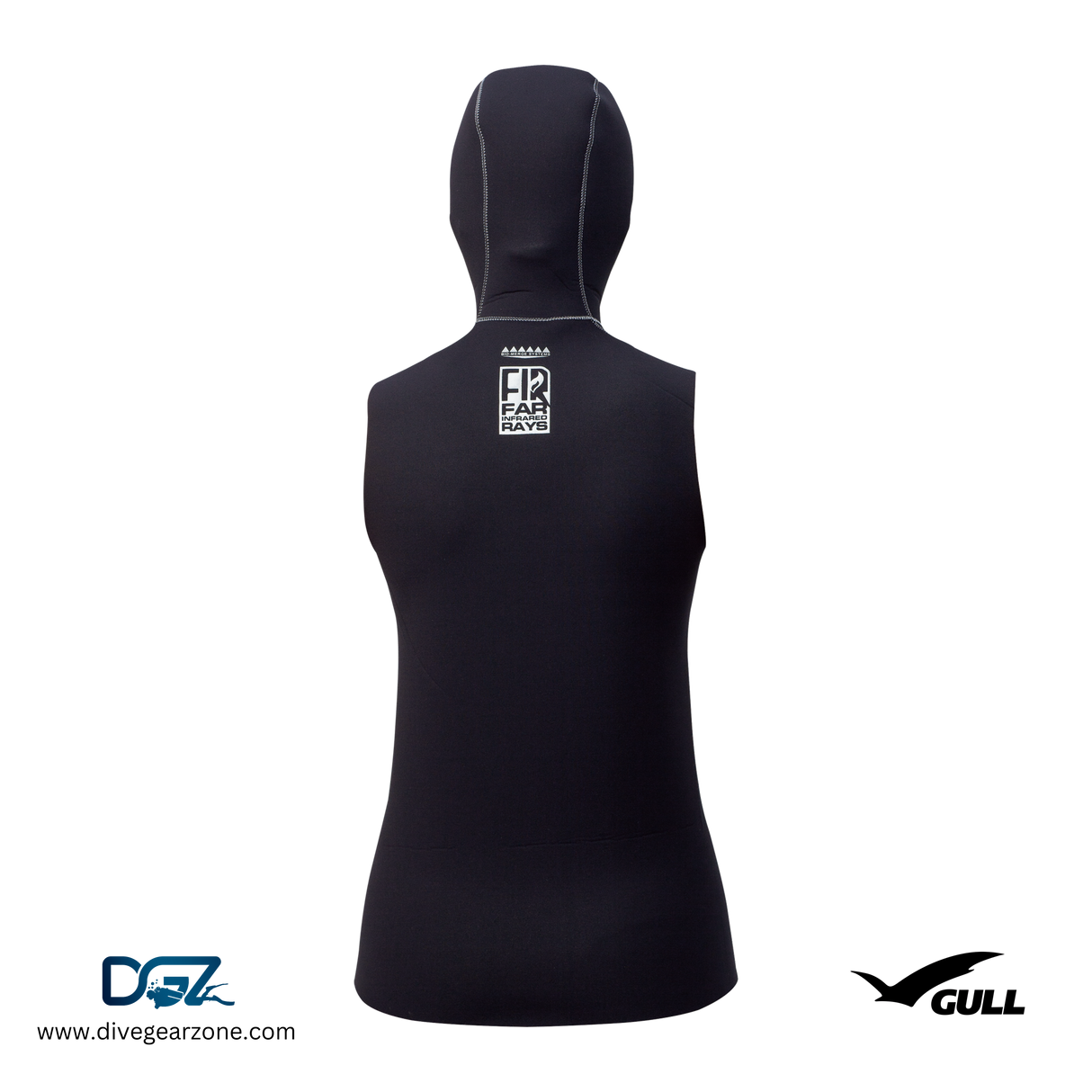 GULL 2X3 FIR HOOD VEST WOMEN'S