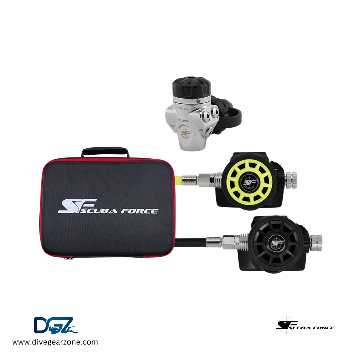 Scuba Force Regulator Recreational Set I DIN