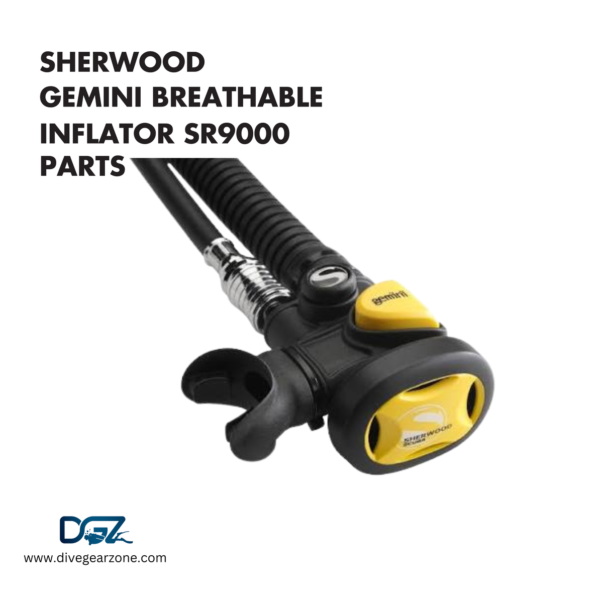 Sherwood GEMINI Breathable Inflator SR9000 Parts