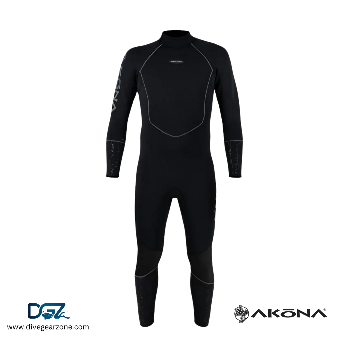 Akona Men's 3mm Back Zip Phantom