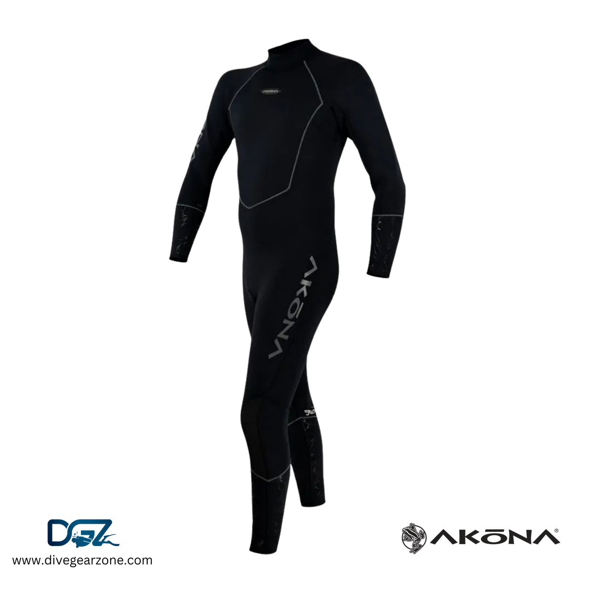Akona Men's 3mm Back Zip Phantom