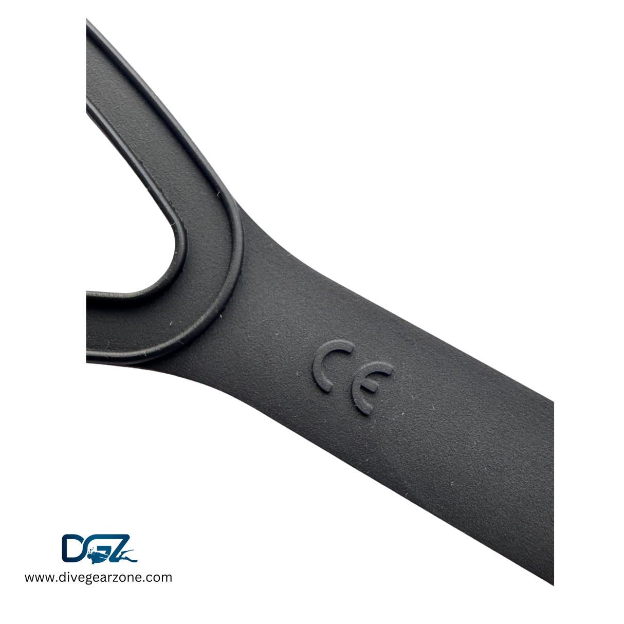 Mask Strap Type C - Black Silicon