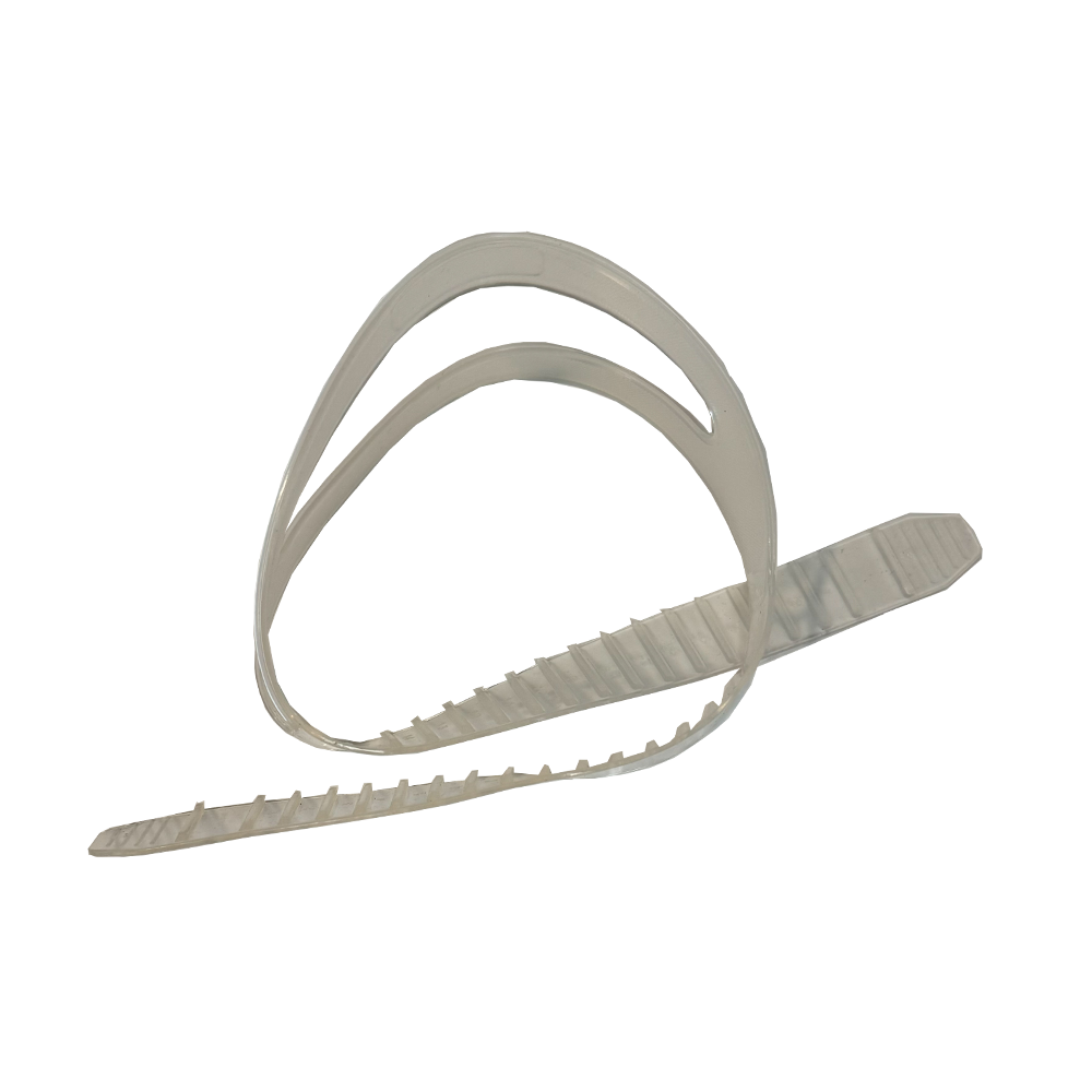 Mask Strap - Clear Silicon