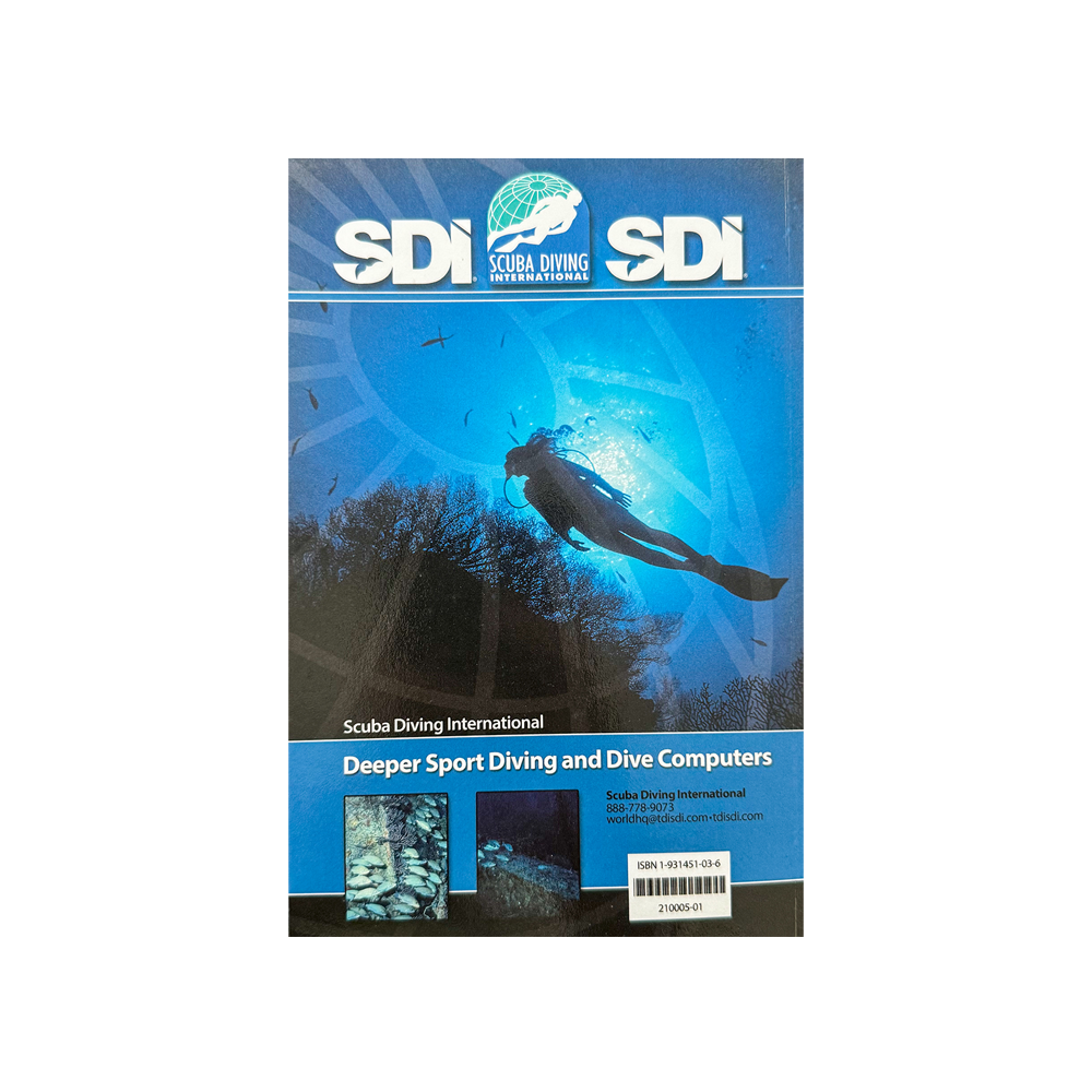 SDI Deeper Diving & Dive Computers Manual