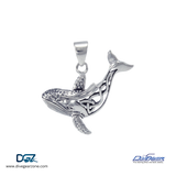 Dive Silver Celtic Whale Pendant