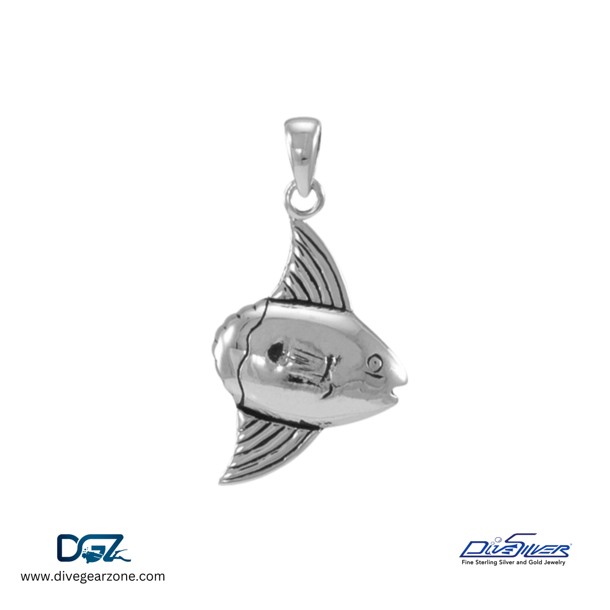 Dive Silver Sunfish Pendant