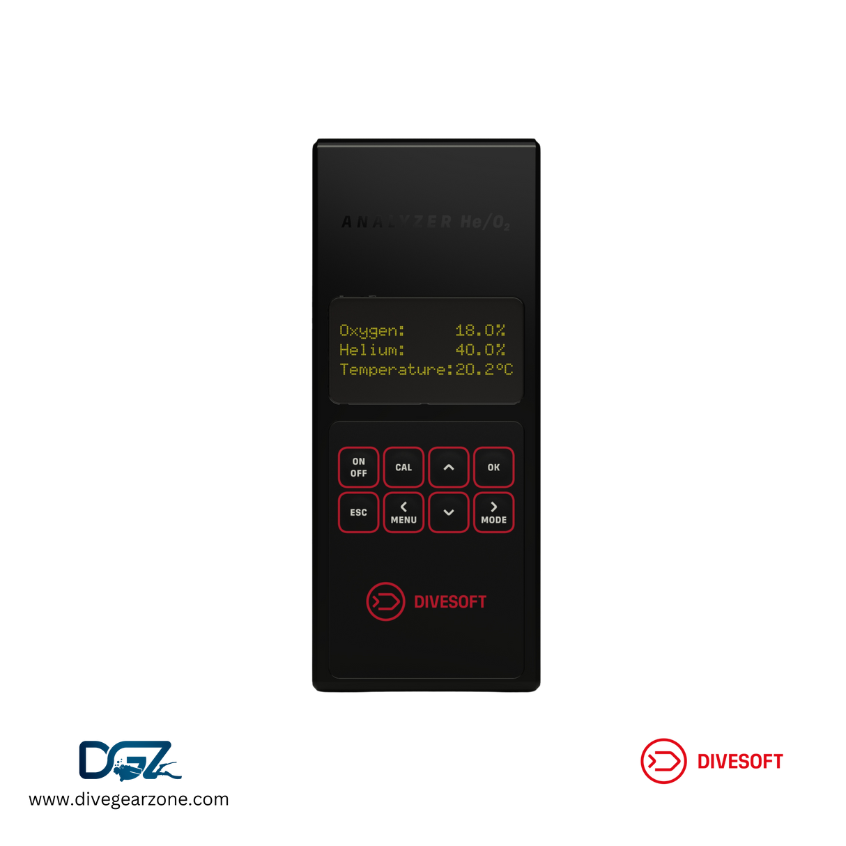 Divesoft Analyzer - He/O2