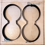 Pre-Owned Twin Tank Bands Set without Bolts "Set 6"