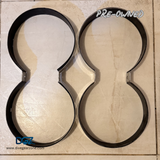 Pre-Owned Twin Tank Bands Set without Bolts "Set 7"