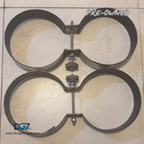 Pre-Owned Twin Tank Bands Set without Bolts "Set 8"