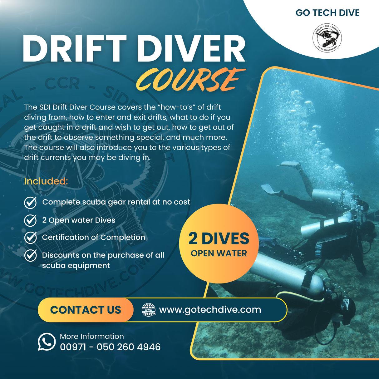 SDI Drift Diver Course
