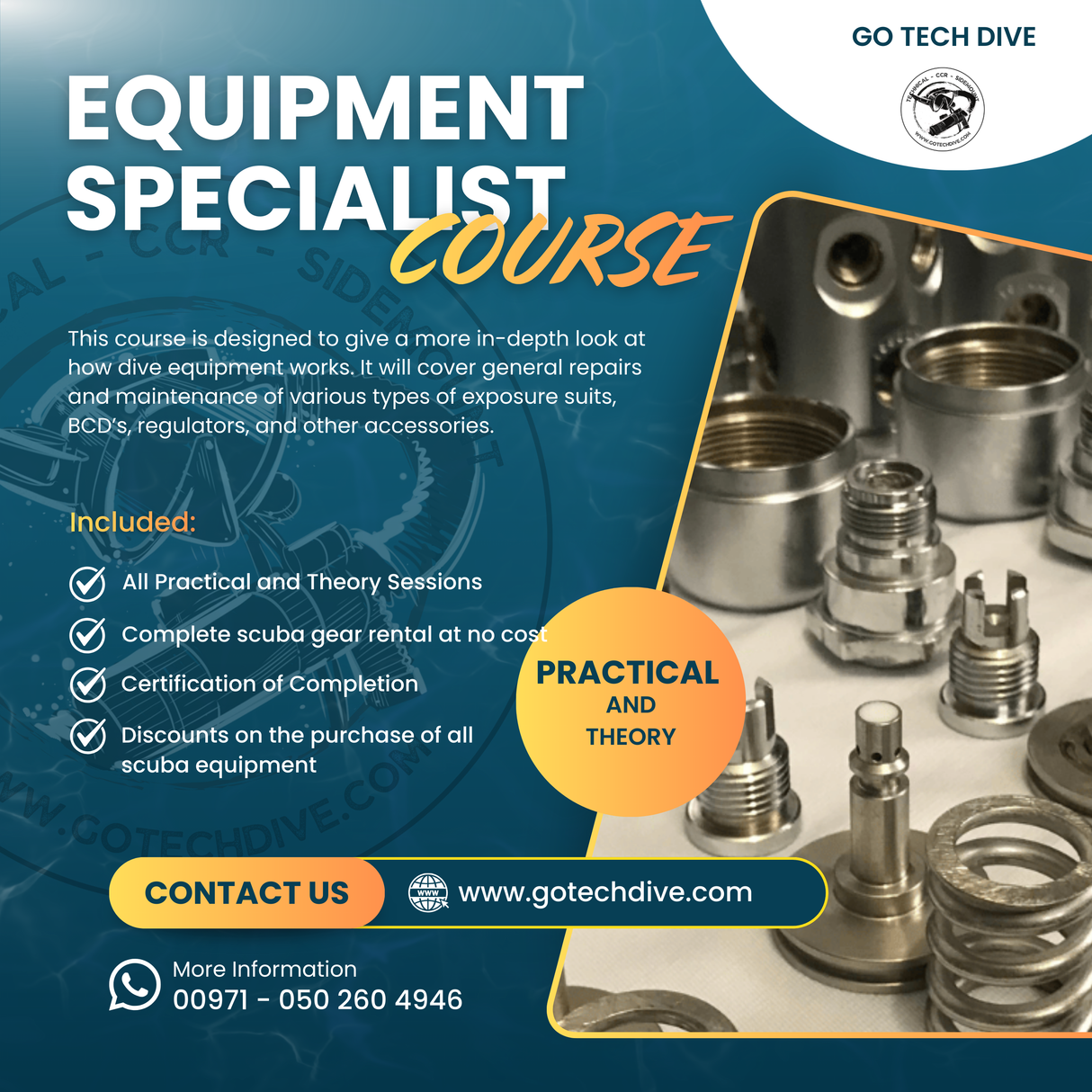 SDI Equipment Specialist Course