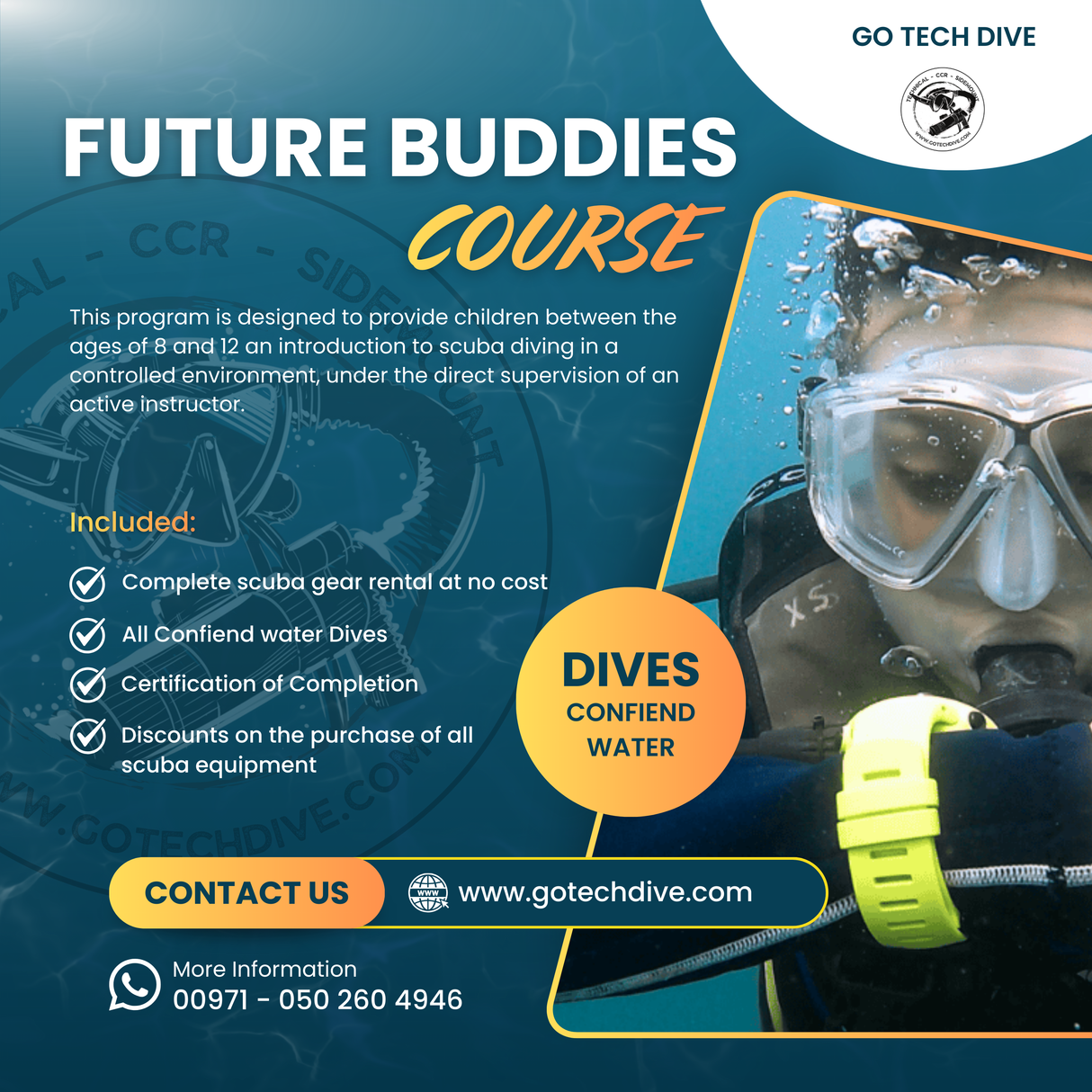 SDI Future Buddies Scuba Course
