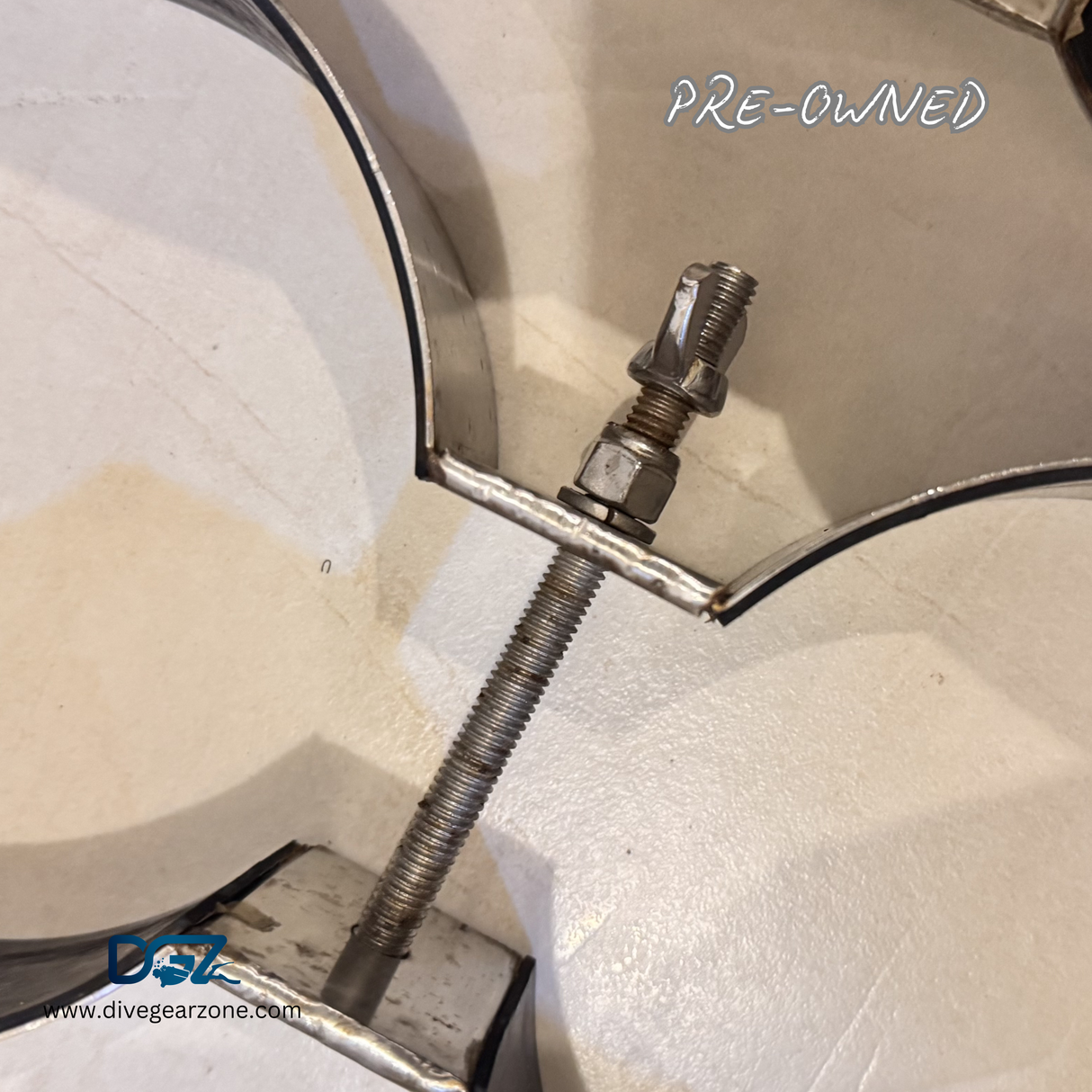 Pre-Owned HIGHLAND Twin Tank Bands Set with Bolts "Set 4"