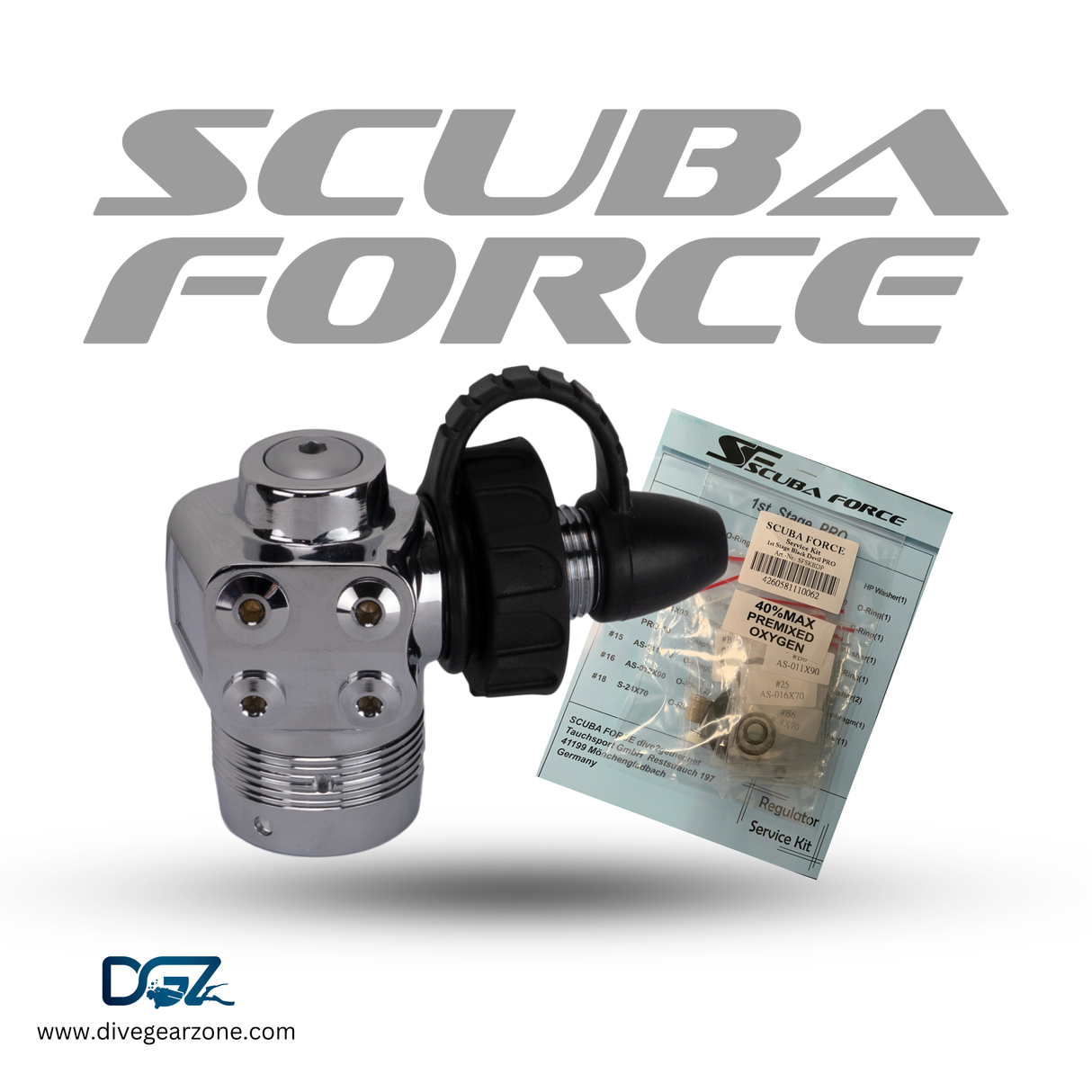 Service and Maintenance-Scuba Force First Stage
