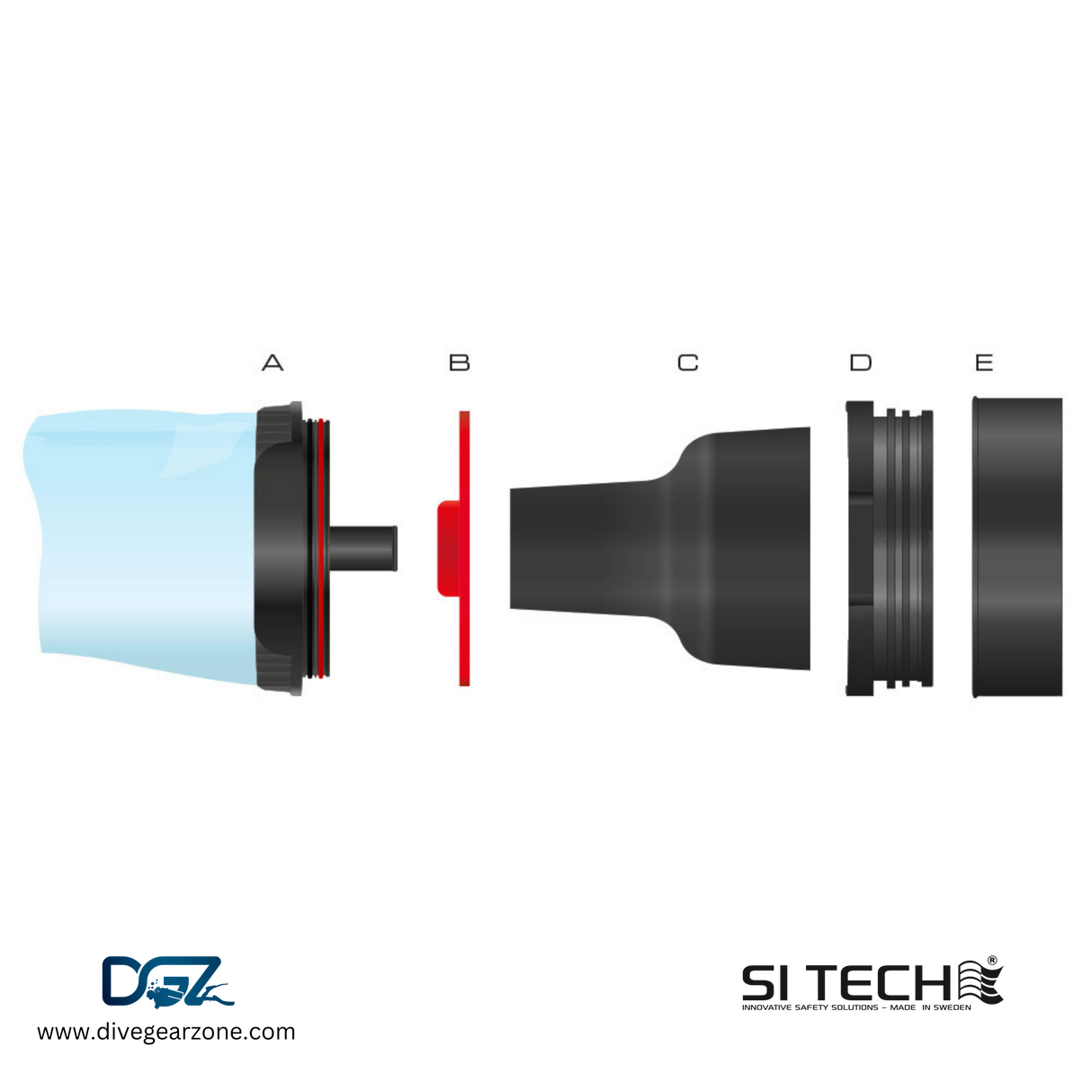 SI TECH QCS Oval Ring