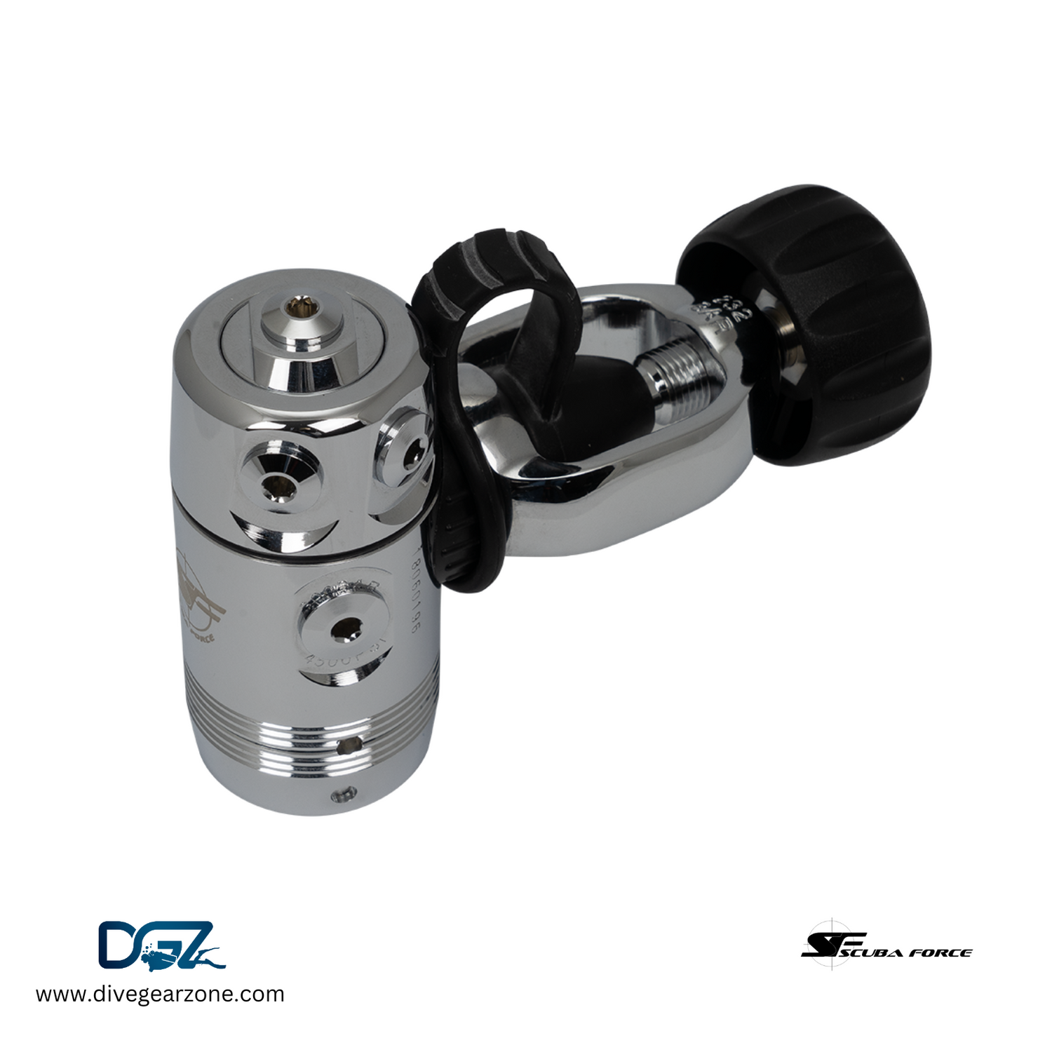 Scuba Force Regulator 1st Stage Black Devil SM - Yoke