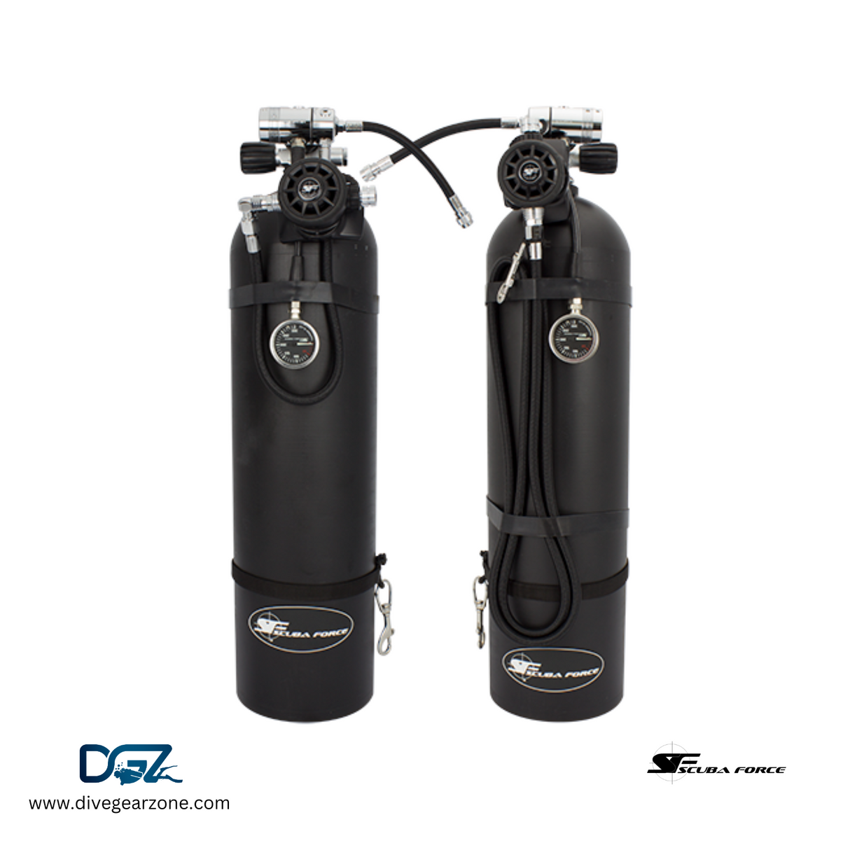 Scuba Force Sidemount Reg Set