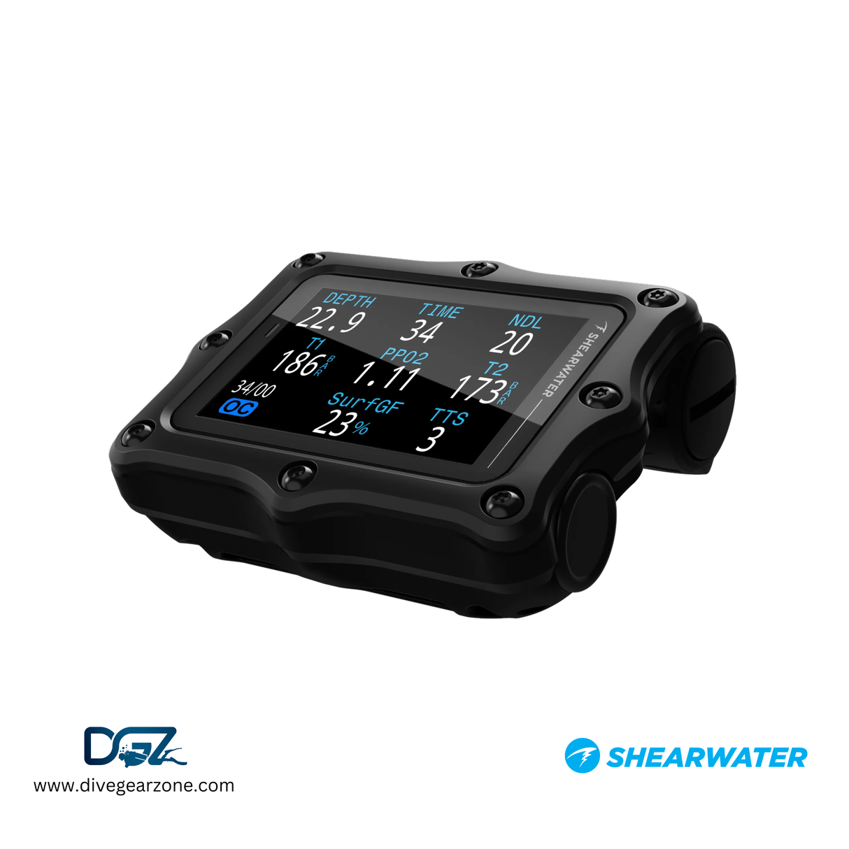Shearwater Dive Computer PERDIX 3 - Black