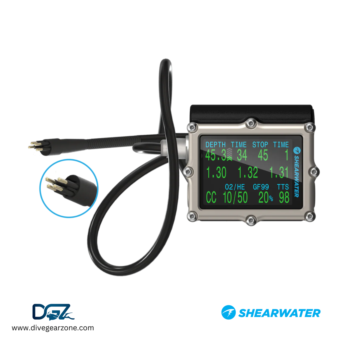 Shearwater Petrel3 Monitor 4-PIN