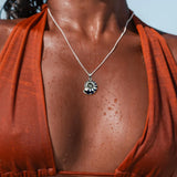 Dive Silver Nautilus Pendant