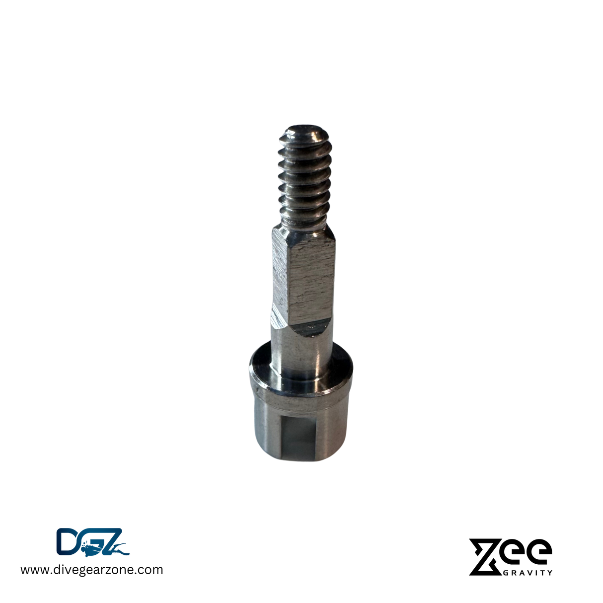 Zee Gravity Valve Stem-Chromed brass