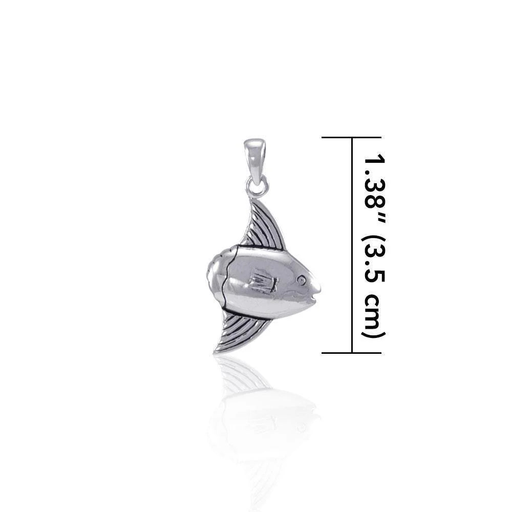 Dive Silver Sunfish Pendant