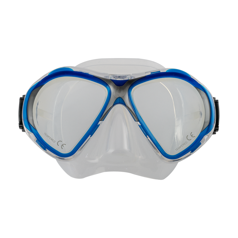 Scuba Force Vision II Mask - Clear Silicone