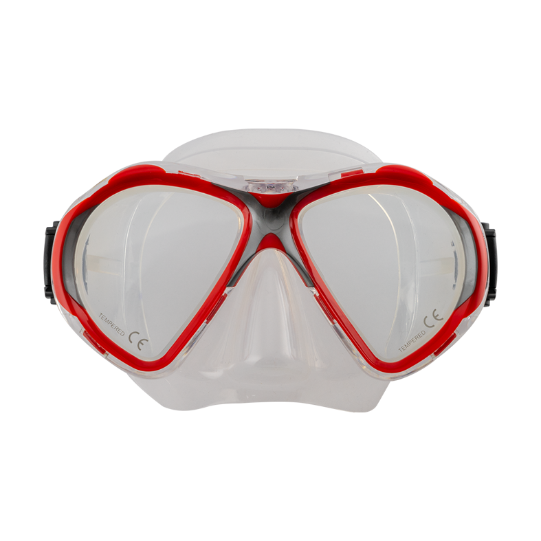 Scuba Force Vision II Mask - Clear Silicone