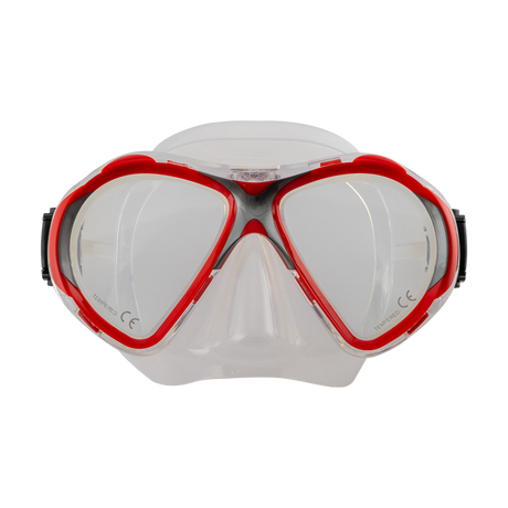 Scuba Force Vision II Mask - Clear Silicone